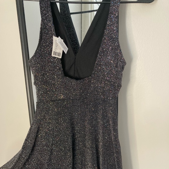 NWT Urban outfitters metallic skater dress - Picture 5 of 6